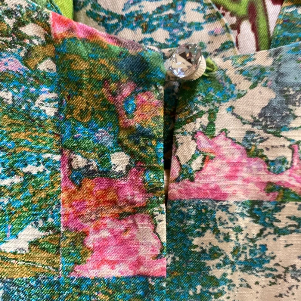 TRACY REESE REVISITED IMPRESSIONIST 4 ANTHROPOLOGIE INTO THE GARDEN DRESS